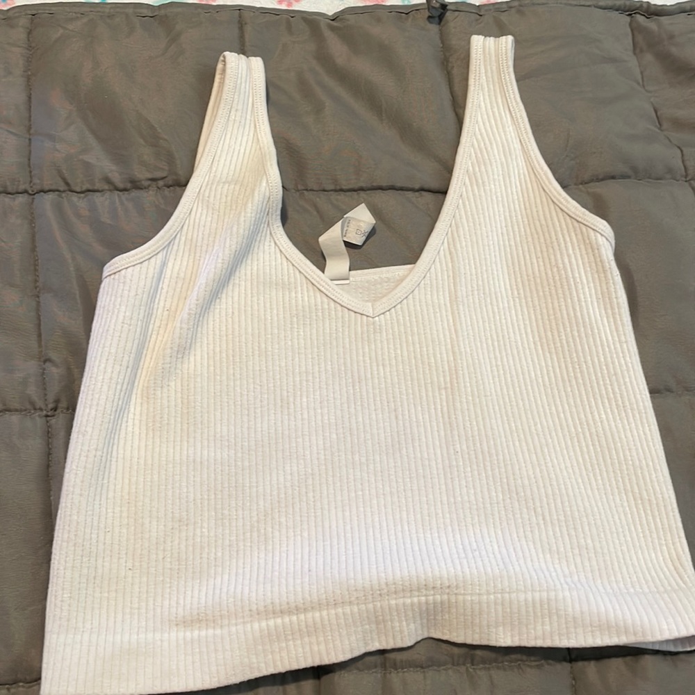 White tank top